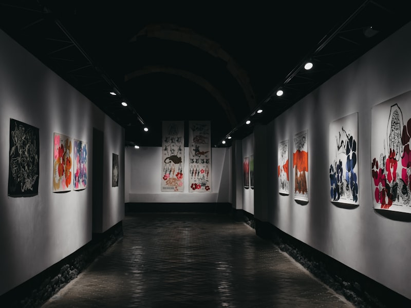 工笔画《百鸟朝凤》